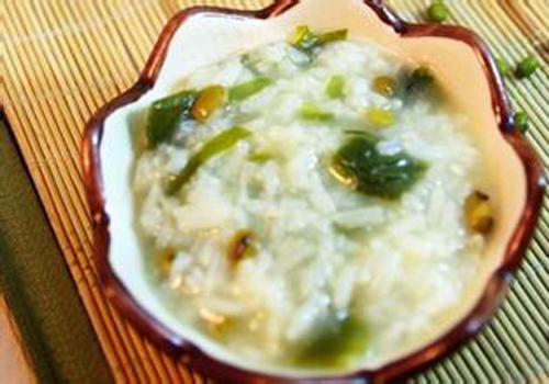 海藻绿豆粥