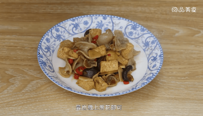 鱼肚档烧豆腐的做法 鱼肚档烧豆腐怎么做好吃