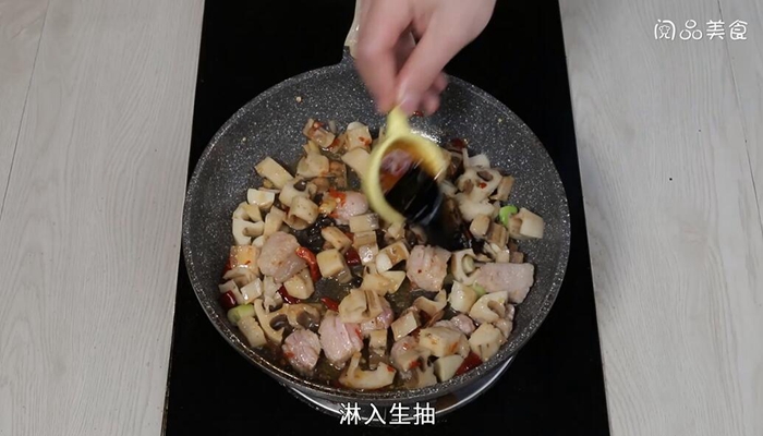 五花肉炒藕丁的做法 五花肉炒藕丁怎么做