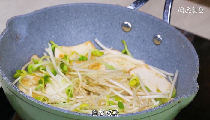 豆腐与豆芽怎么做 豆腐与豆芽的做法