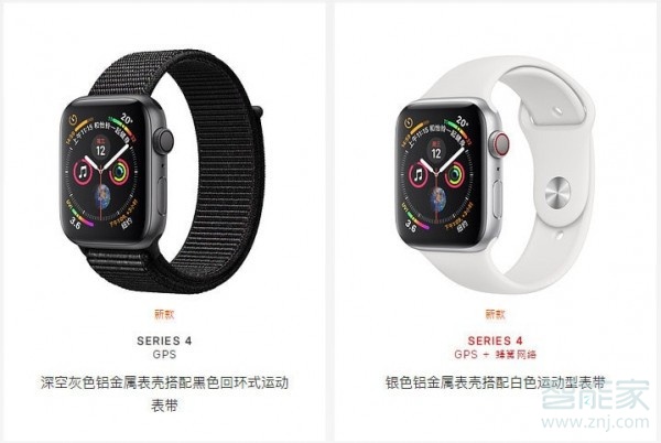 apple watch4蜂窝版和gps版区别