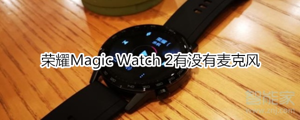 荣耀Magic Watch 2有没有麦克风