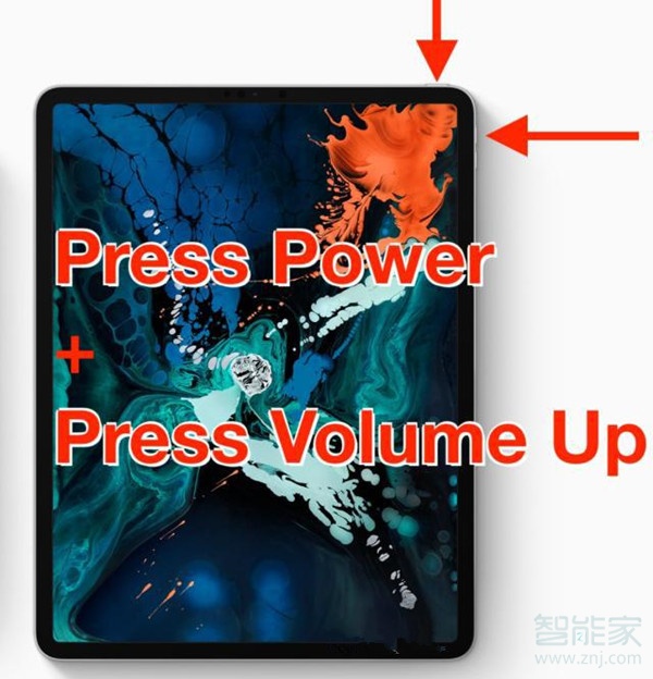 ipad pro 2020新款怎么截屏