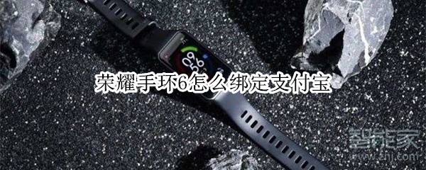 荣耀手环6怎么绑定支付宝