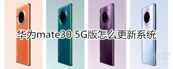 华为mate30 5G版怎么更新系统