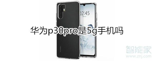 华为p30 pro是5g手机吗