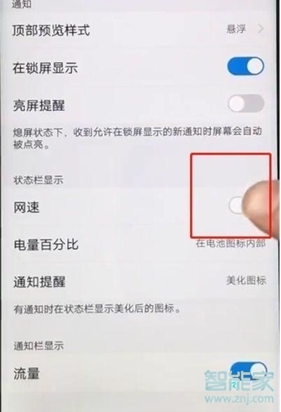 vivoz5怎么显示网速