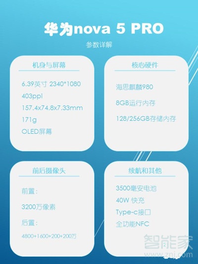 华为nova5pro怎么样