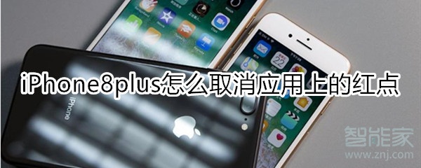 iPhone8plus怎么取消应用上的红点