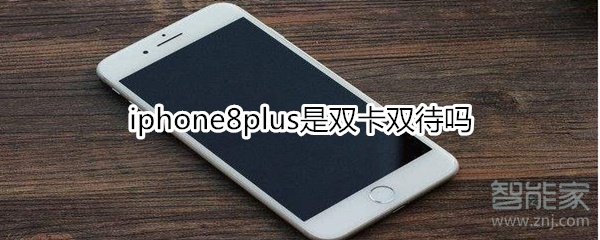 iphone8plus是双卡双待吗