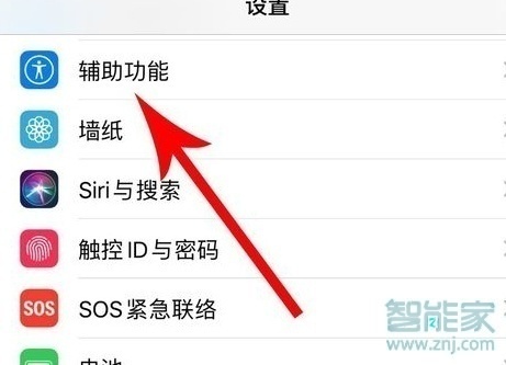 ios13辅助触控在哪里