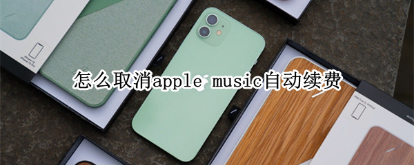 怎么取消apple music自动续费