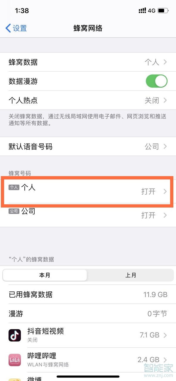 苹果12怎么设置5g网络