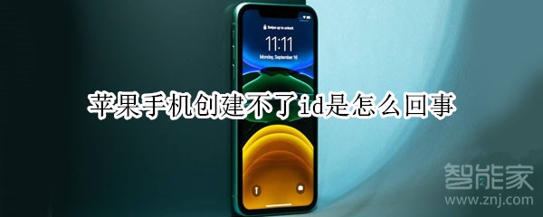 苹果手机创建不了id是怎么回事