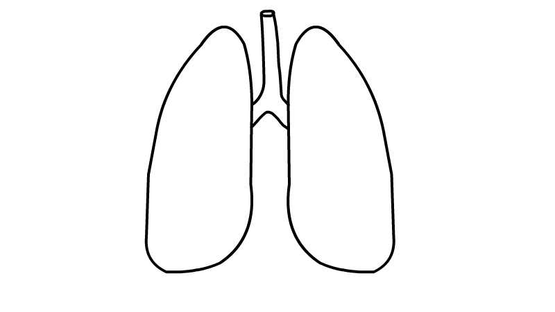 肺炎简笔画 加油