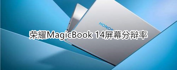 荣耀MagicBook 14的屏幕分辩率是