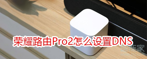 荣耀路由Pro2怎么设置DNS