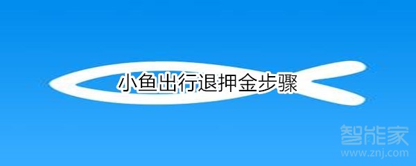 小鱼出行退押金步骤