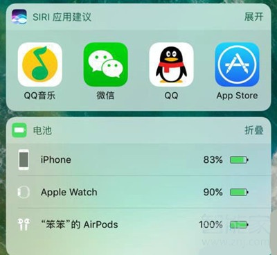 苹果蓝牙耳机怎么显示电量