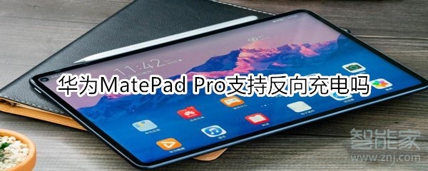 华为MatePad Pro支持反向充电吗