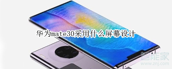 华为mate30采用什么屏幕设计