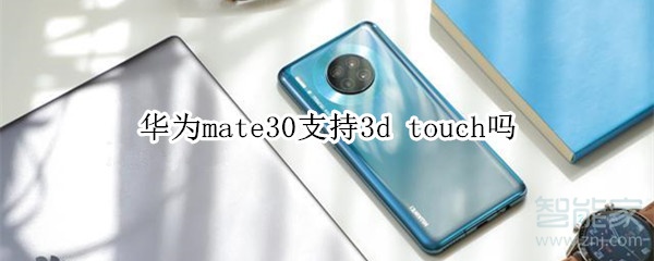 华为mate30支持3d touch吗