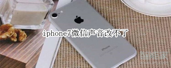 iphone7微信声音改不了