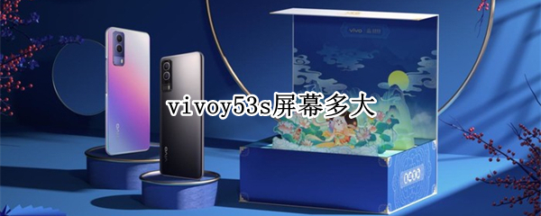 vivoy53s屏幕多大