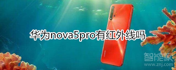 华为nova5pro有红外线吗
