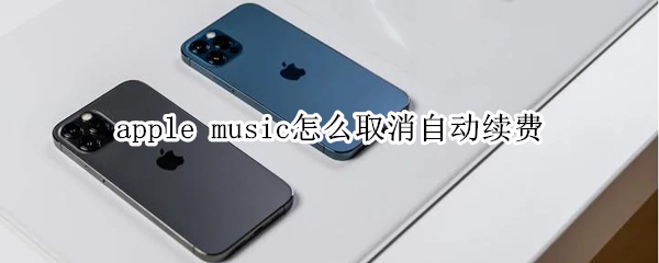 apple music怎么取消自动续费