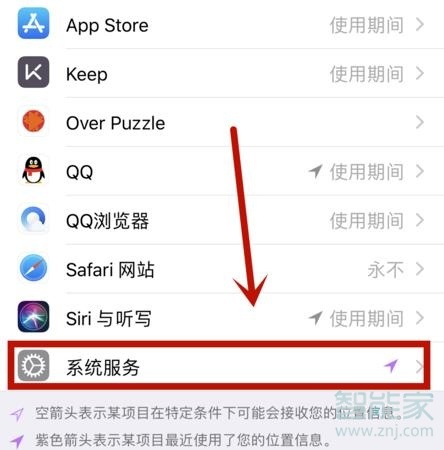 iphone怎么看位置轨迹