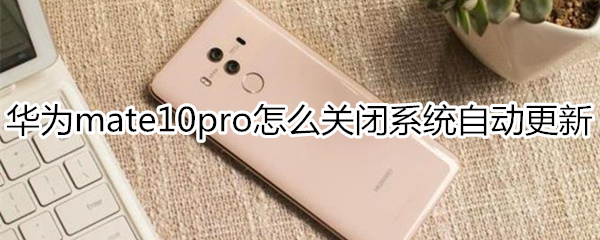 华为mate10pro怎么关闭系统自动更新