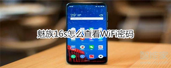 魅族16s怎么查看WiFi密码