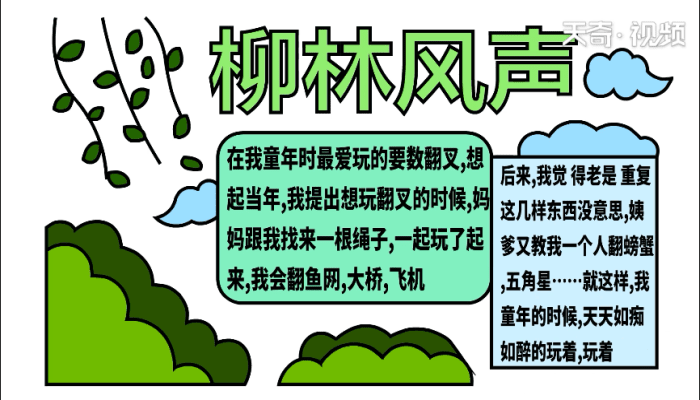 柳林风声手抄报 柳林风声手抄报怎么画