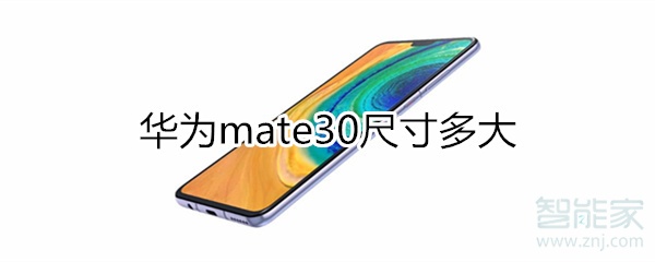 mate30尺寸