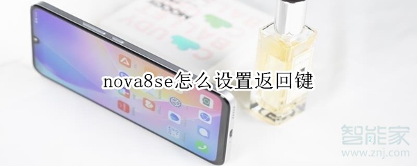 nova8se怎么设置返回键