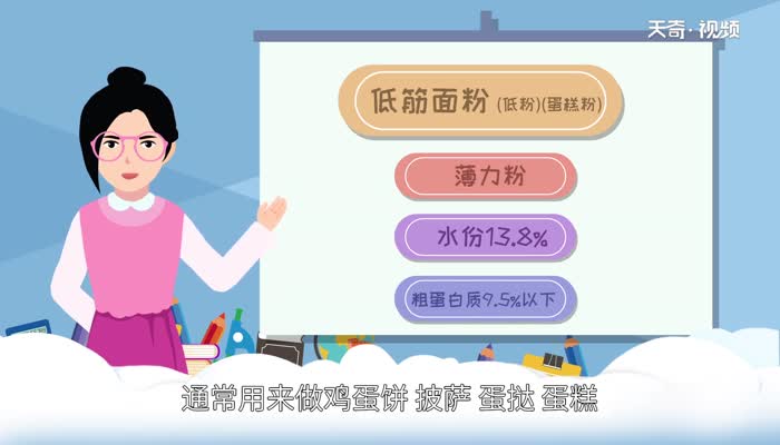 低筋面粉可以做什么 低筋面粉适合做什么