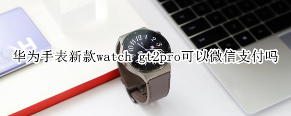 华为手表新款watch gt2pro可以微信支付吗