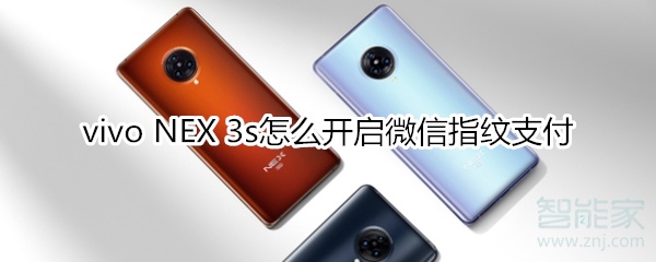 vivo NEX 3s怎么开启微信指纹支付