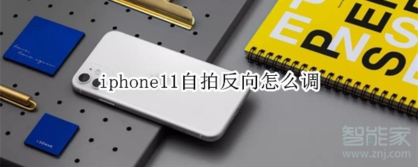 iphone11自拍反向怎么调