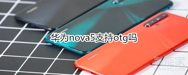 华为nova5支持otg吗