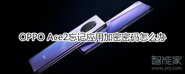 OPPO Ace2忘记应用加密密码怎么办