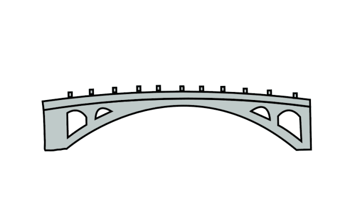 赵州桥图片简笔画 赵州桥图片简笔画怎么画
