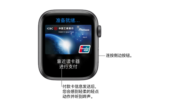 Apple Watch Series 3怎么选择默认付款卡