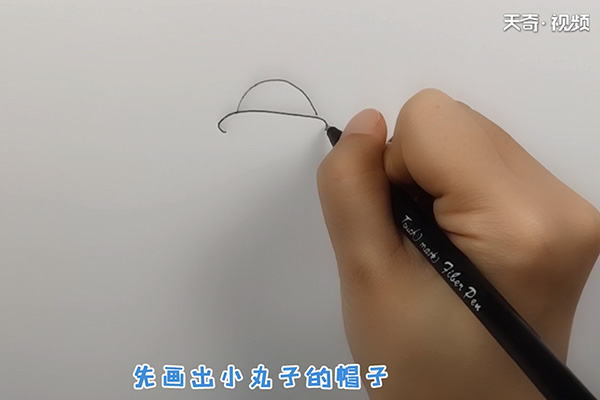 樱桃小丸子简笔画