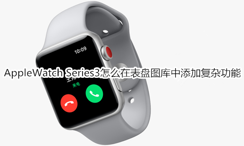 Apple Watch Series 3怎么在表盘图库中添加复杂功能