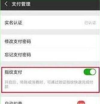 荣耀微信指纹支付如何设置
