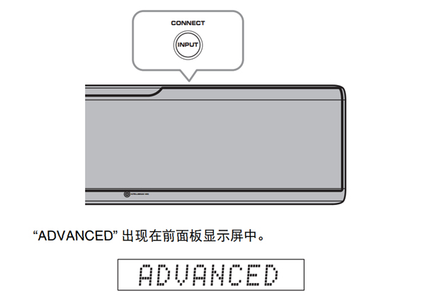 雅马哈YSP-5600回音壁音箱怎么设置高级设定