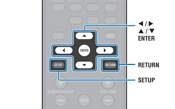 雅马哈SRT-1500蓝牙电视音箱怎么设置设定菜单