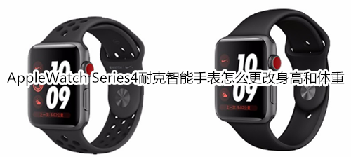 Apple Watch Series 4 耐克智能手表怎么更改身高和体重